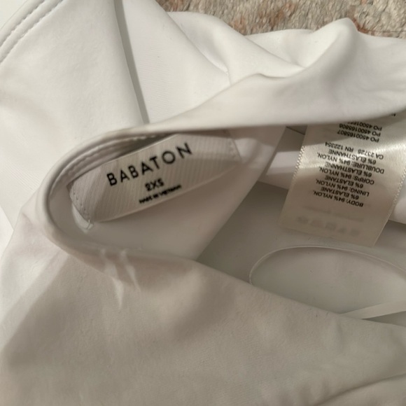 Aritzia Babaton contour white halter bodysuit - Picture 3 of 3